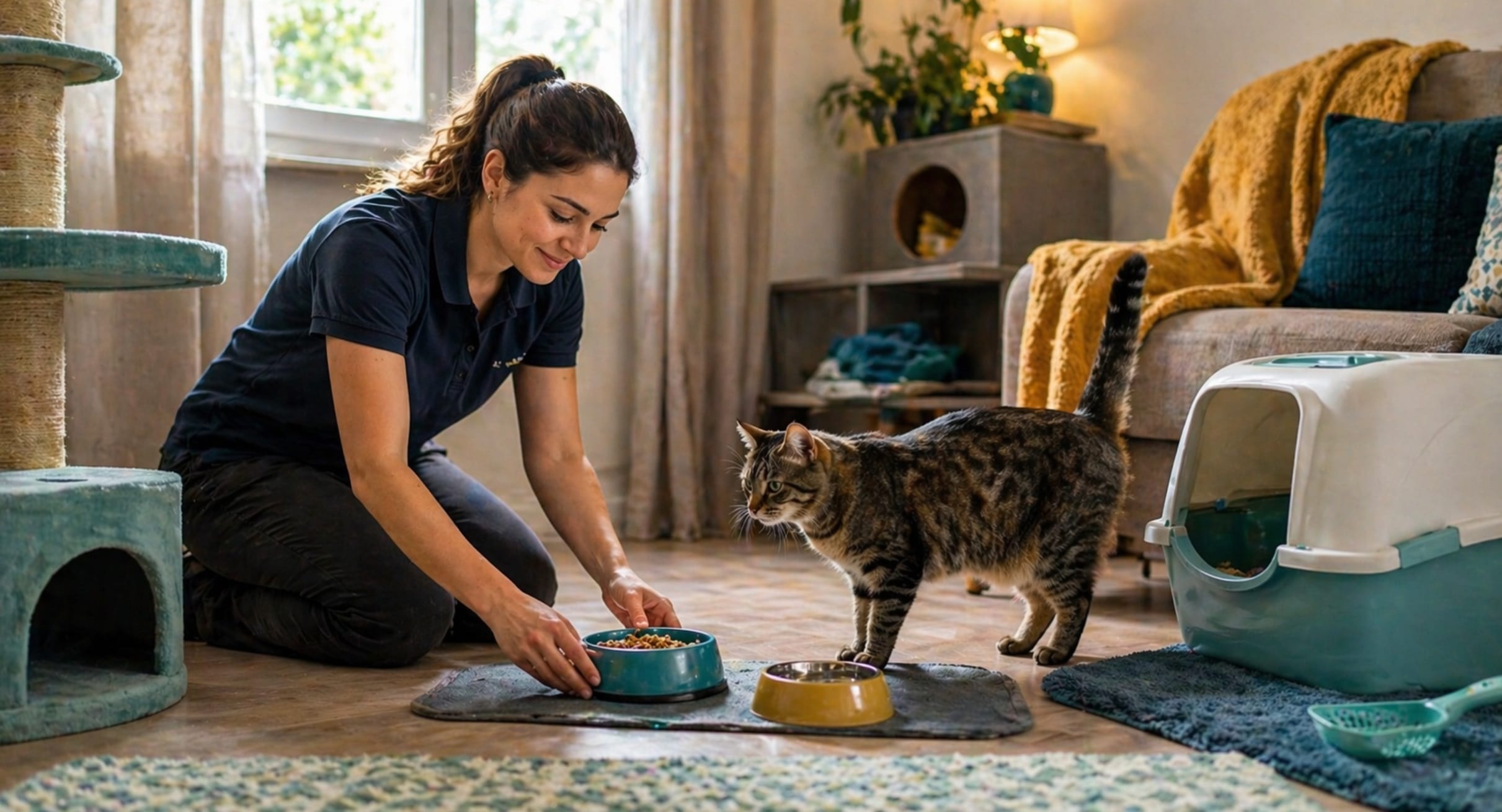 Cat sitter a Valvestino — Cura professionale del tuo gatto a domicilio nella provincia di Brescia