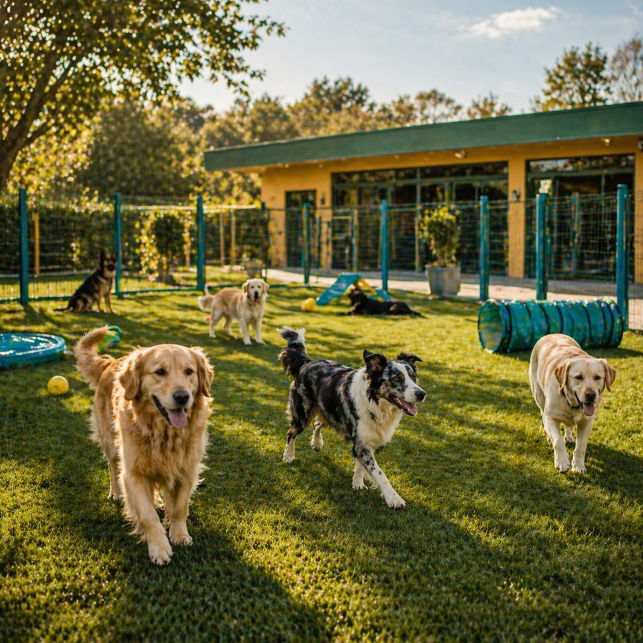 Pensione per cani Puegnago del Garda: vacanza con vista sul golfo di Salò Cani in vacanza con vista sul golfo di Salò, area recintata e piscina esclusiva a Puegnago del Garda