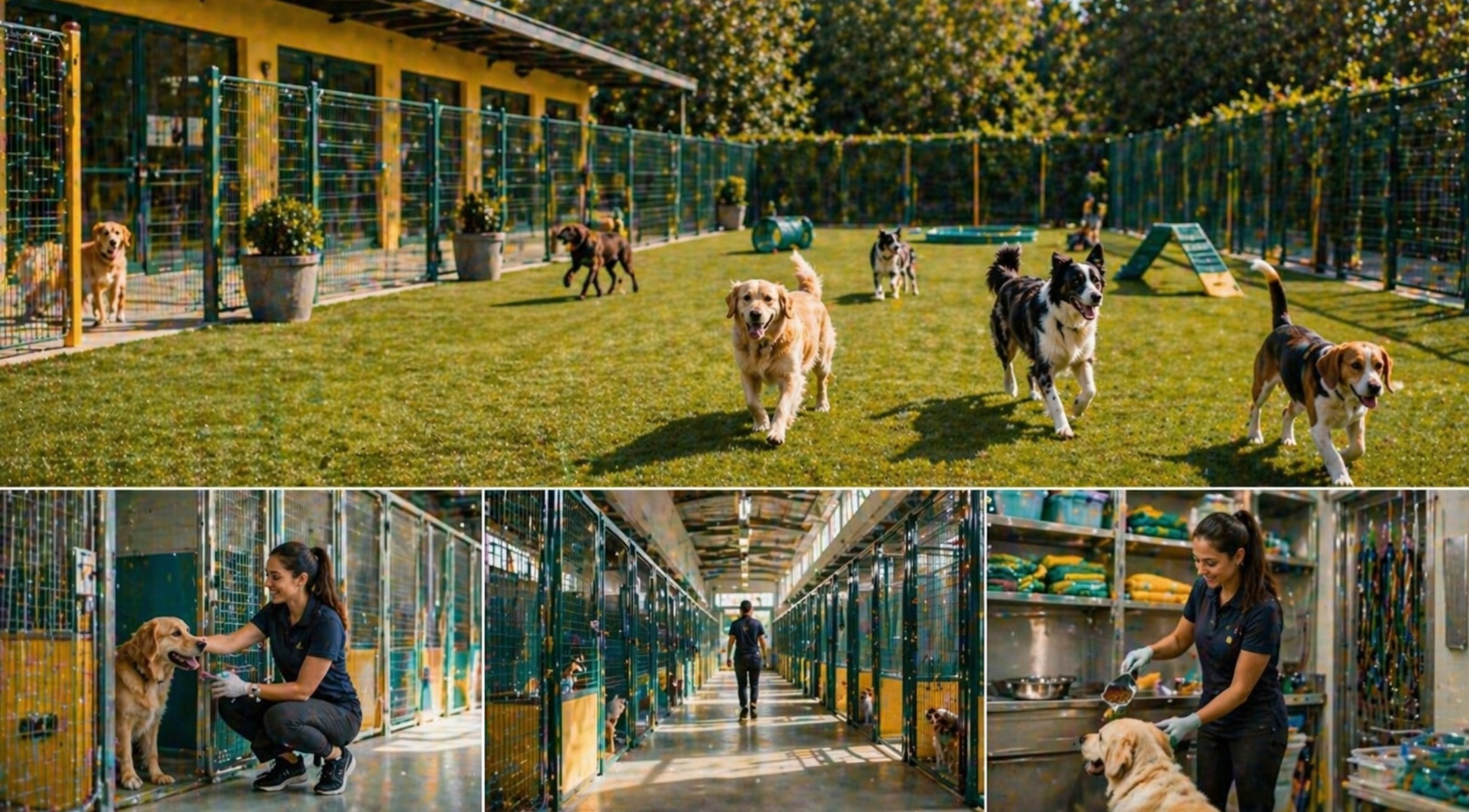 Pensione cani Puegnago del Garda — Cure complete giorno e notte Pensione cani a Puegnago del Garda — Boarding 24h professionale nella provincia di Brescia